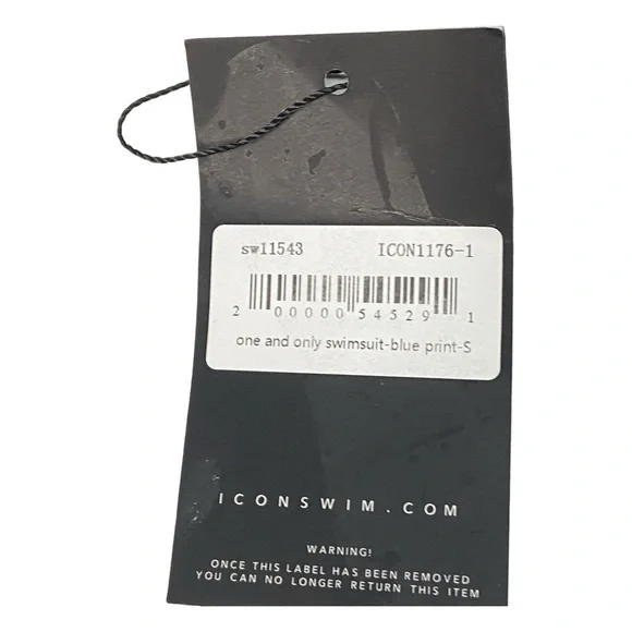 NWT Icon Swim Women’s “One And Only” Cutout One Piece Swimsuit, Size S - Picture 6 of 10